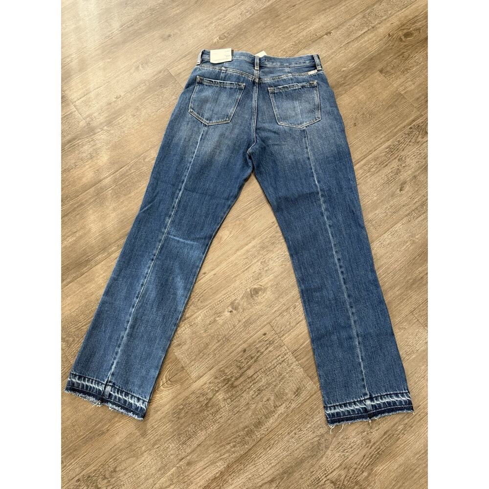 KanCan Vintage 90s Jeans Women's 27 (7) Straight Front Split Seam NWT - Picture 7 of 9